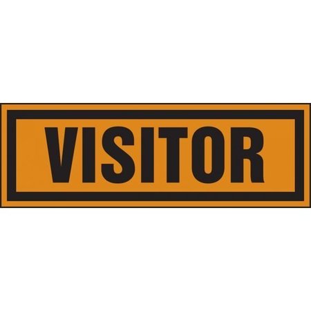 ACCUFORM HARD HAT STICKERS VISITOR 1 X LHTL386 LHTL386